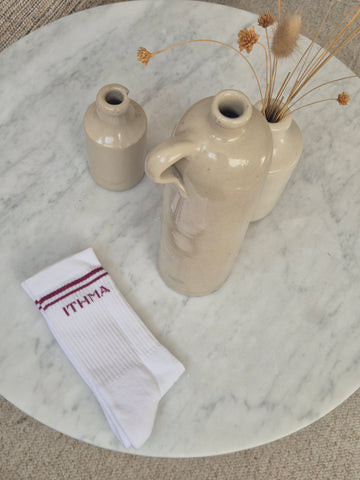 Chaussettes ITHMA Prune