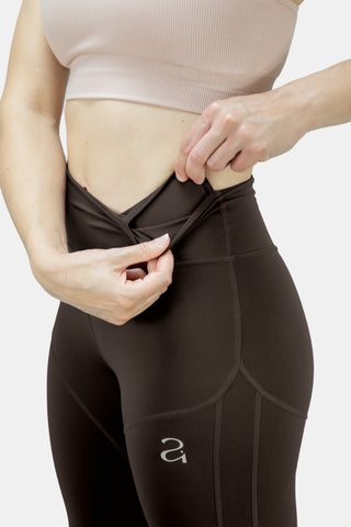 Legging ITHMA Marron Espresso